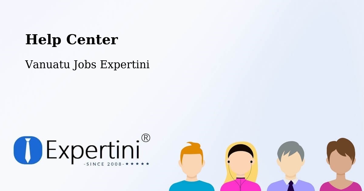 Help Center – Sola - Vanuatu Jobs Expertini