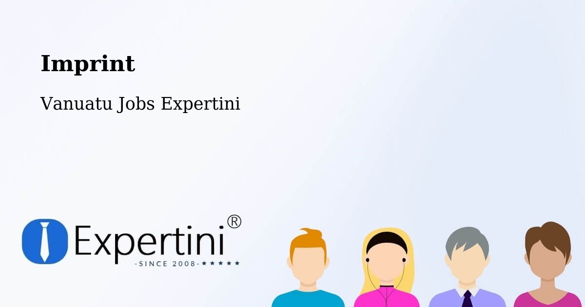 Imprint – Sola - Vanuatu Jobs Expertini