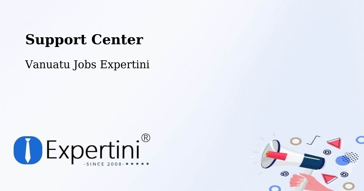 Support Services – Sola - Vanuatu Jobs Expertini